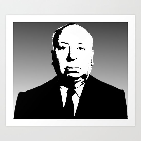 The Master Of Suspense Art Print