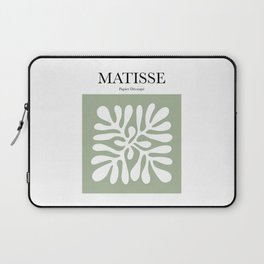 Matisse - Papier Découpé (Green) Laptop Sleeve