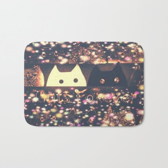 gorgeous cat-261 Bath Mat