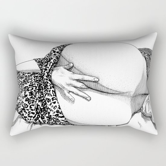 asc 630 - La main baladeuse_(The wandering hand) Rectangular Pillow