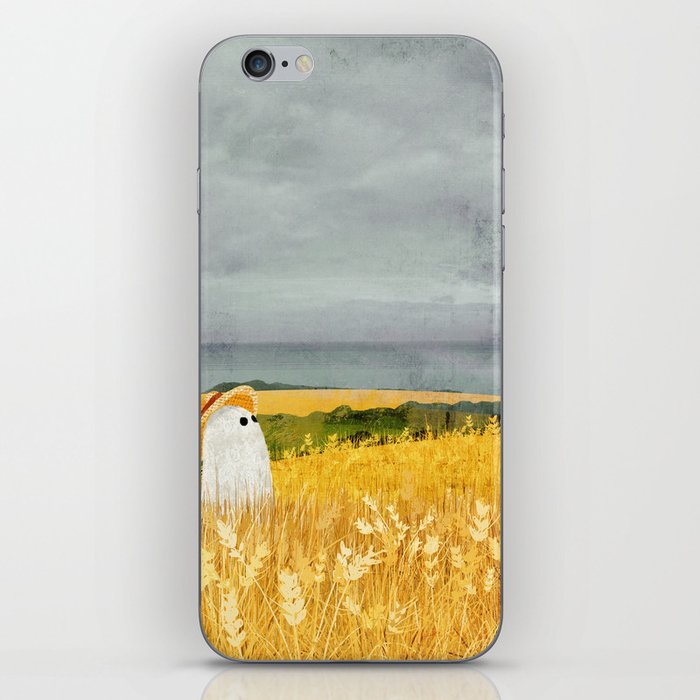 There's a ghost in the wheat field again... iPhone Skin