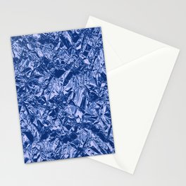 Navy Blue Foil Modern Collection Stationery Card