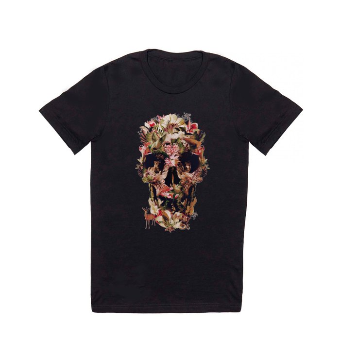 Jungle Skull T Shirt