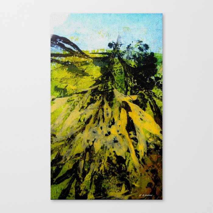 The Garden Abstract Canvas Print