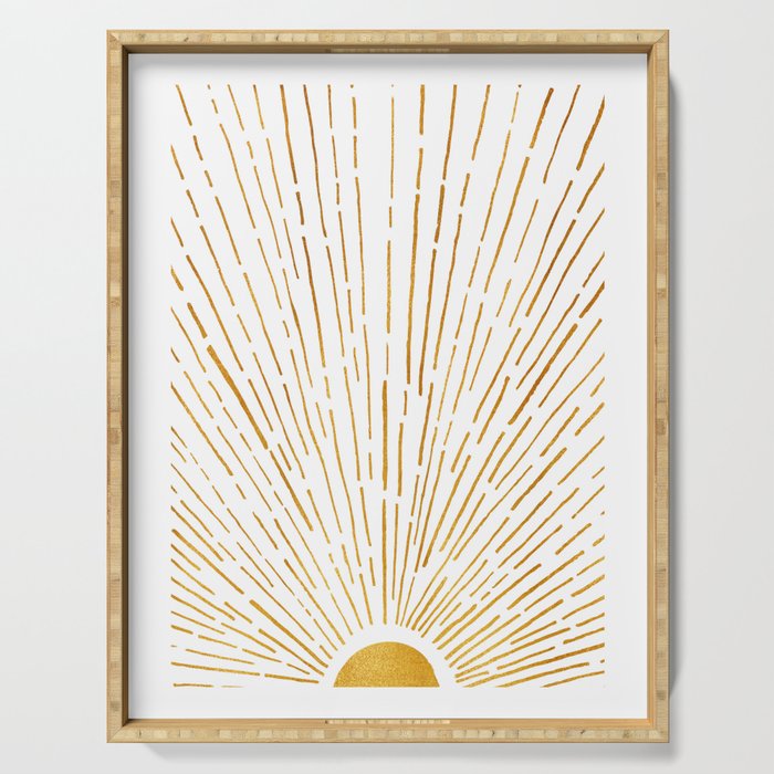 Let The Sunshine In 2 / Vertical Version Serving Tray