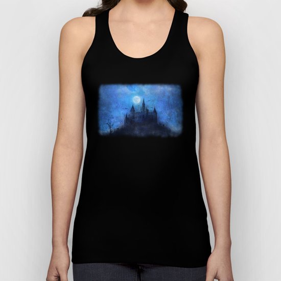Mystical castle Unisex Tank Top