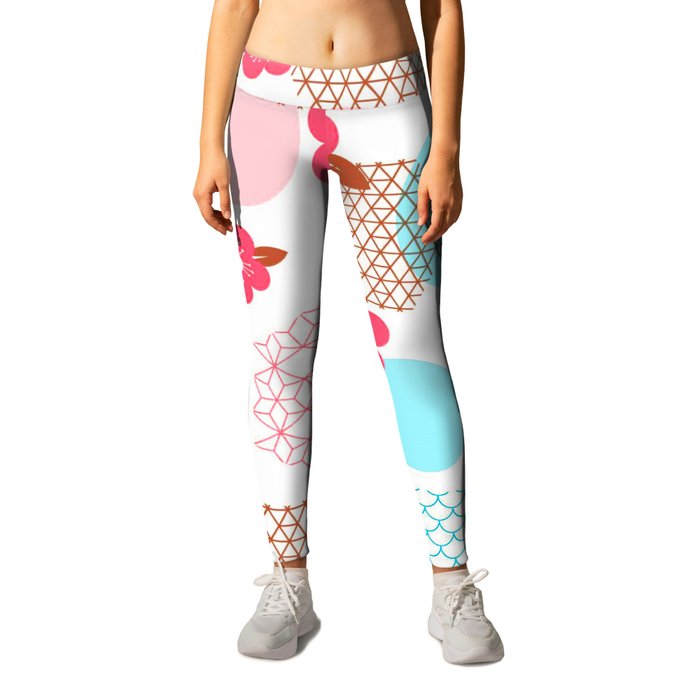 flowers Leggings