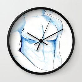 Sir: In Blue Wall Clock