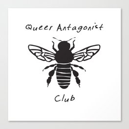 Queer Antagonist Club Canvas Print