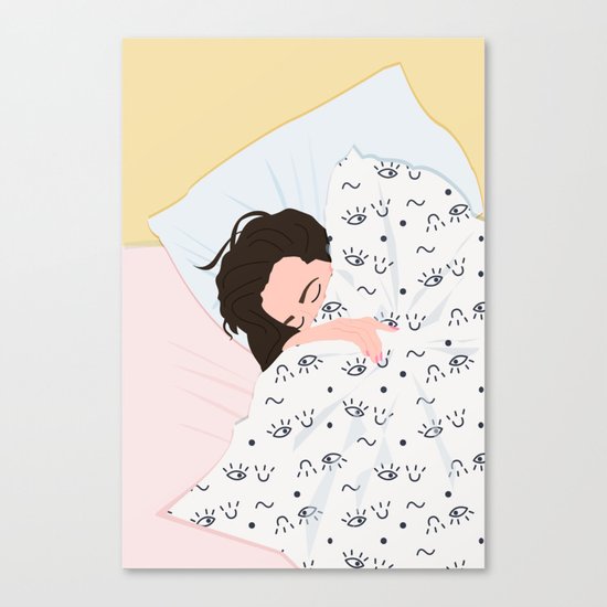 MORNING TROUBBLES III Canvas Print