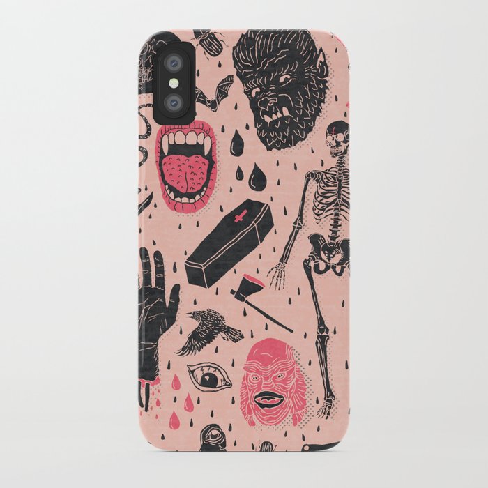 whole lotta horror iphone case