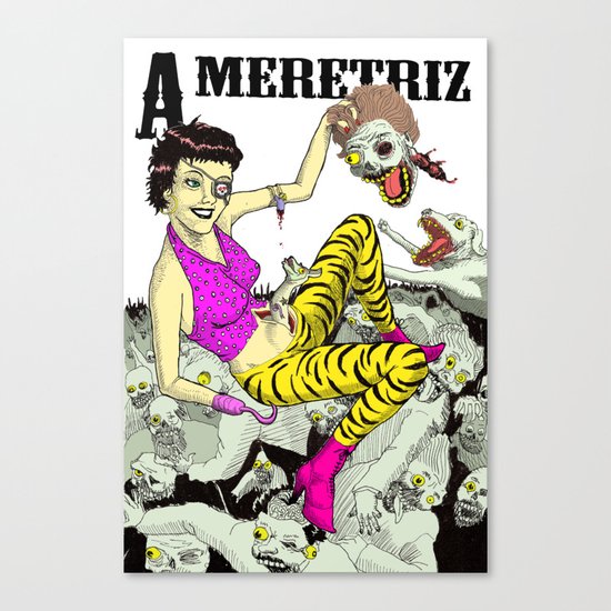 A meretriz Canvas Print