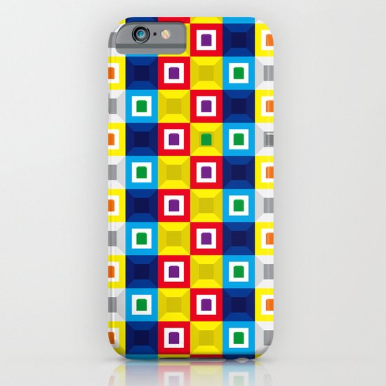 Squares Pattern iPhone & iPod Case