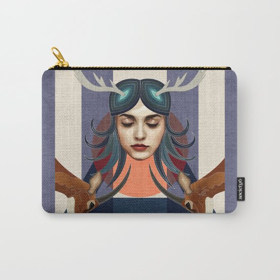 Antelope Girl Carry-All Pouch