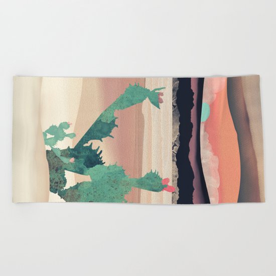 Desert Dawn Beach Towel