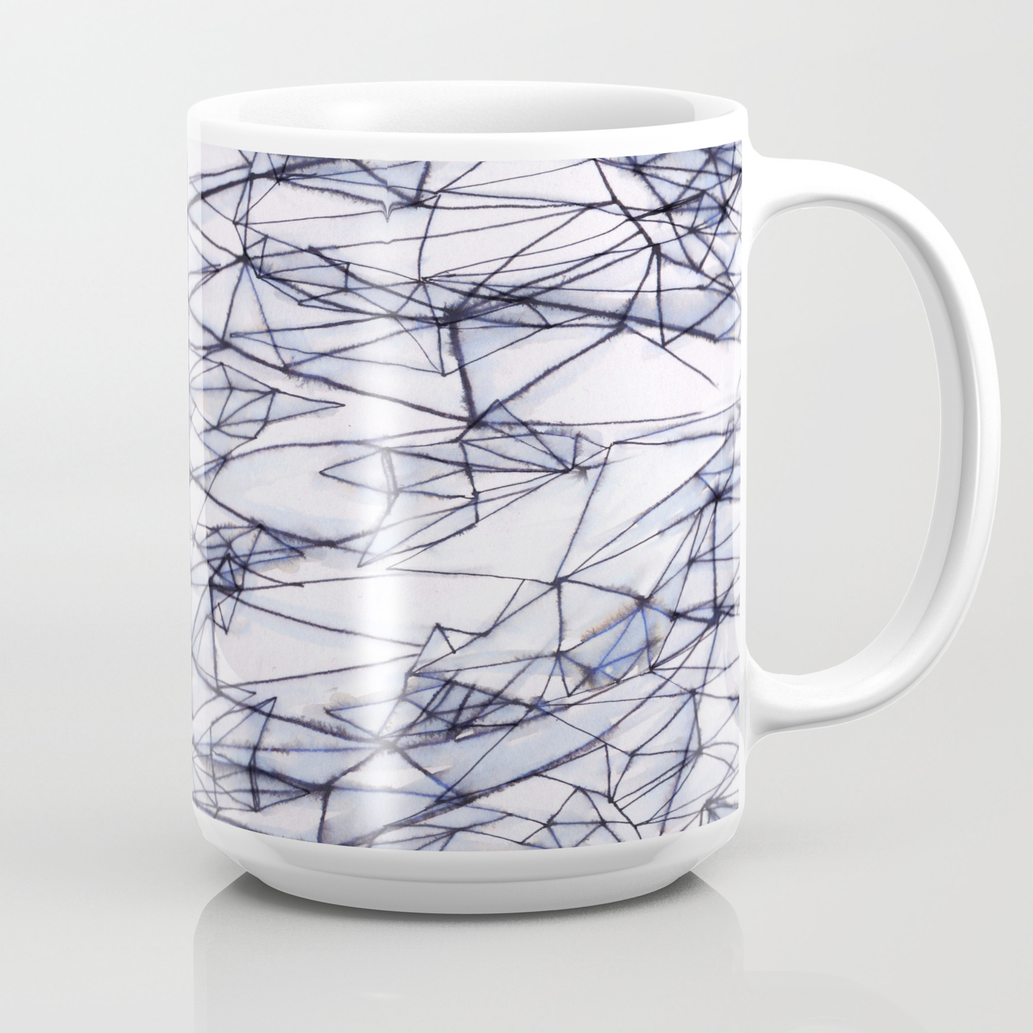 Crystal Sketch Coffee Mug By Louisedonovan Society6 Photoshop rendering industrial design sketch sketches coffee product design kaffee drawings doodles sketching. society6
