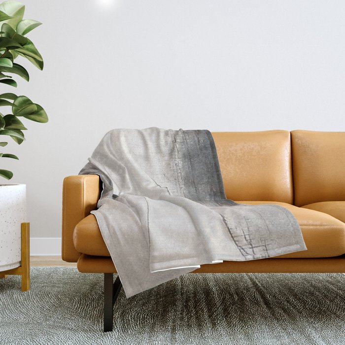 Misty forest, Misty lane, Follow your bliss Throw Blanket