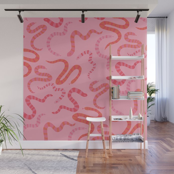 snake friends Wall Mural