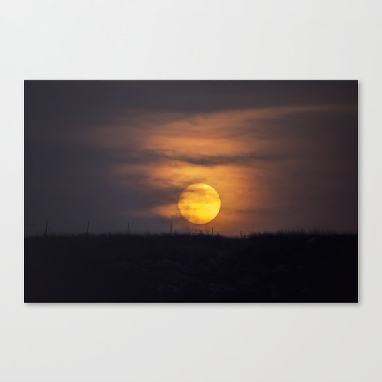 Dark Skies Canvas Print