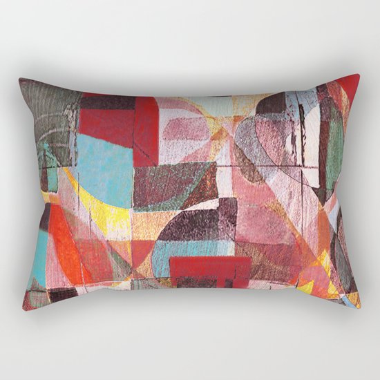 Kidding With Crayons Rectangular Pillow