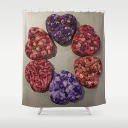The Unbroken Circle of Love Shower Curtain