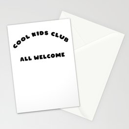 Cool Kids All Welcome Stationery Card