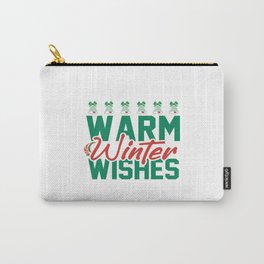 Warm Winter Wishes Carry-All Pouch