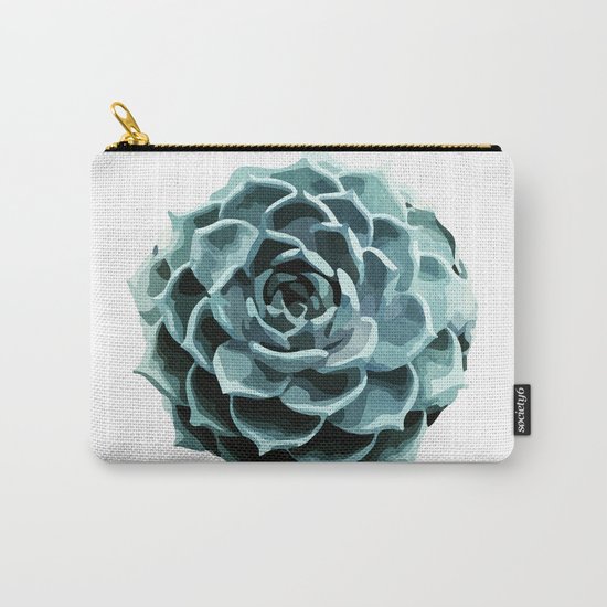 Succulent Echeveria II Carry-All Pouch