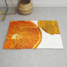 Orange and Lemon Rug