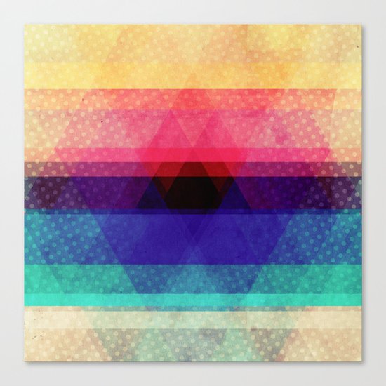 The heart of the mountain Canvas Print