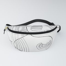 Abstract Line Lady Fanny Pack