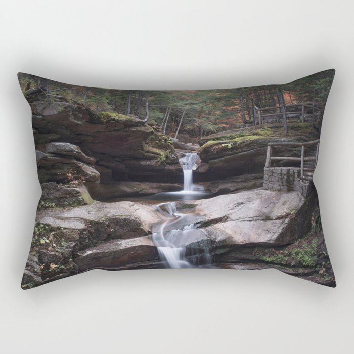 Sabbaday Falls in Autumn 2016 Rectangular Pillow