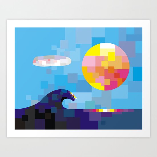 STAR Art Print