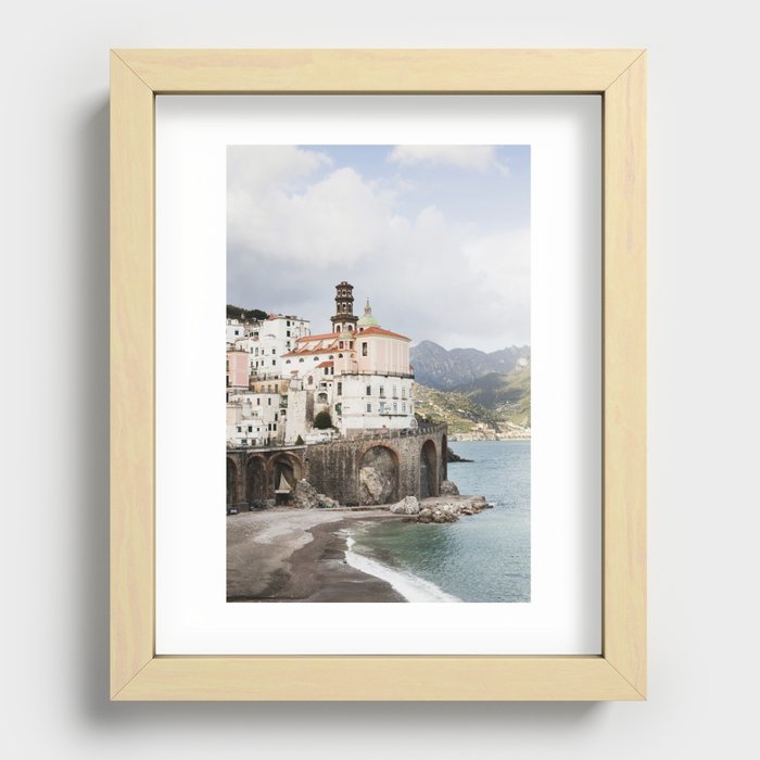 Amalfi Coast, Atrani Recessed Framed Print