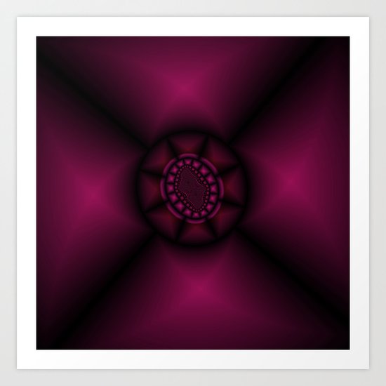 Ruby Art Print