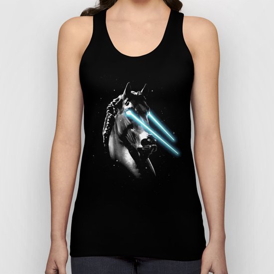 Space Age Horse Unisex Tank Top