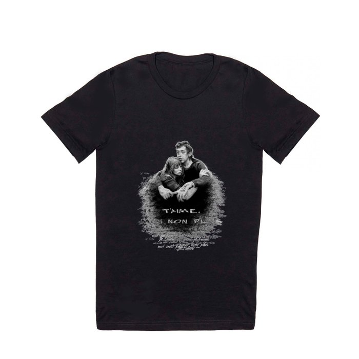 Je t aime Jane Birkin Serge Gainsbourg T Shirt by Isabel