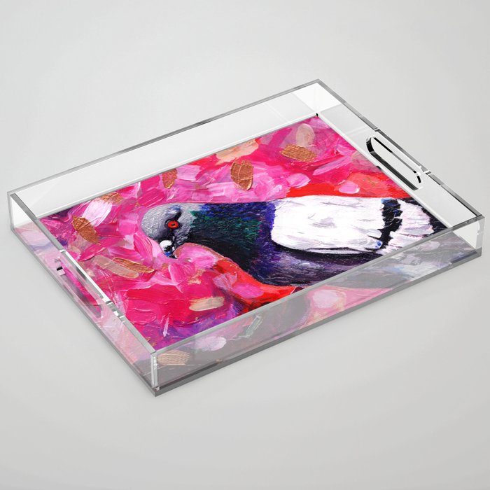 Pigeon Acrylic Tray