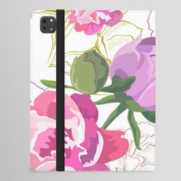 Flower pattern iPad Folio Case