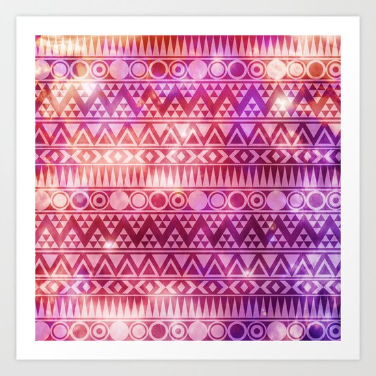 Tribal Fire. Art Print