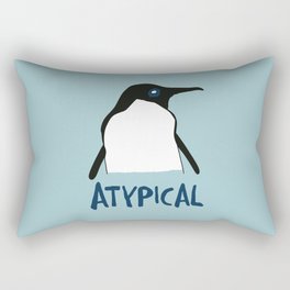 Atypical penguin Rectangular Pillow