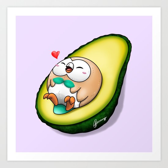 Rowlecado Art Print