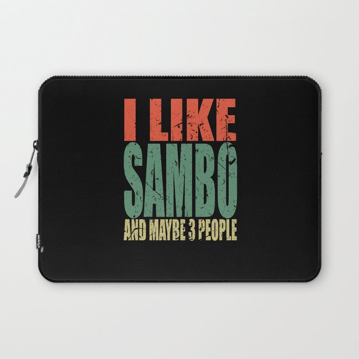 Sambo Saying funny Laptop Sleeve