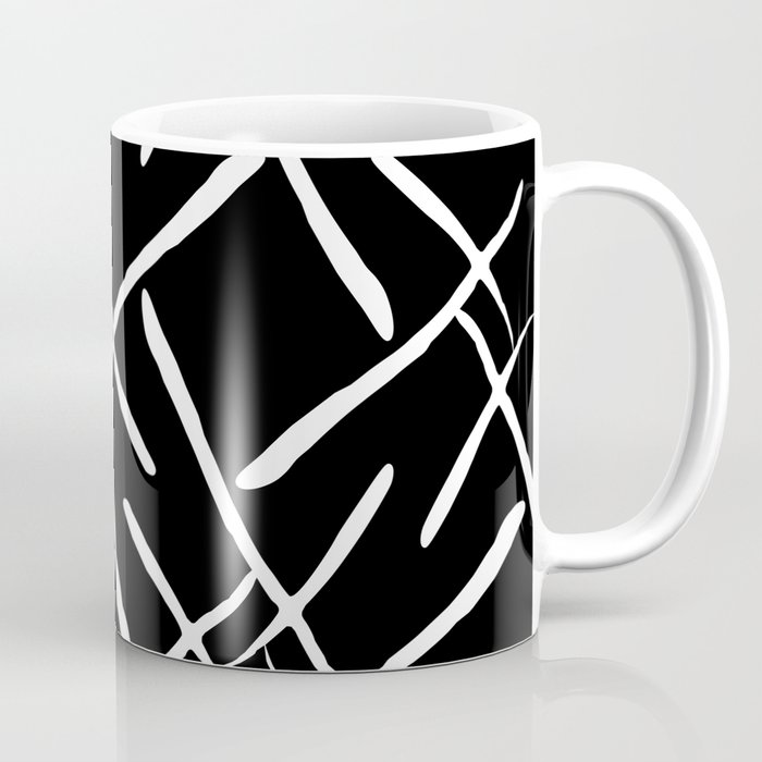 White cross marks Coffee Mug