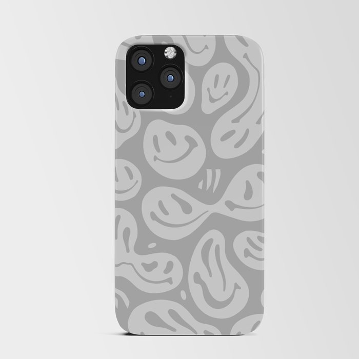 Cool Grey Melted Happiness iPhone Card Case