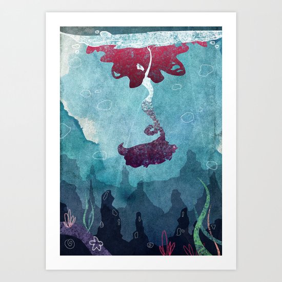 Mermaid Art Print