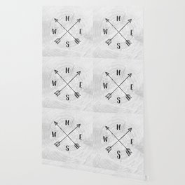 compass wallpaper for any decor style society6 society6