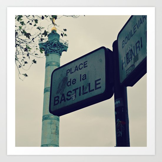 Bastille Art Print