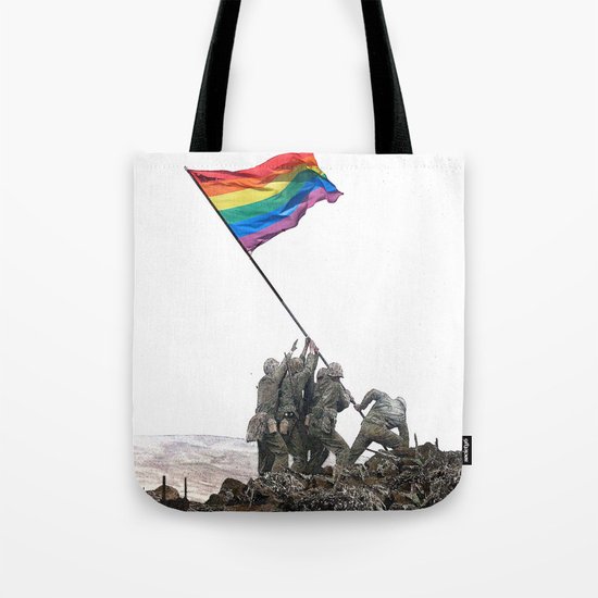 Rainbow Flag Tote Bag