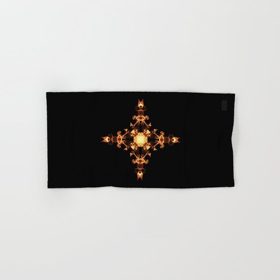 Fire Cross Hand & Bath Towel